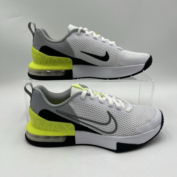 Nike Other - Mens Size 8 Nike Air Max Alpha Trainer 6 White Grey Training Shoes FQ1833 006